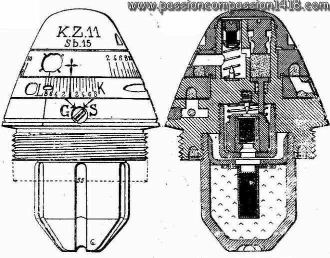 Fusée KZ 11. Schéma d'époque