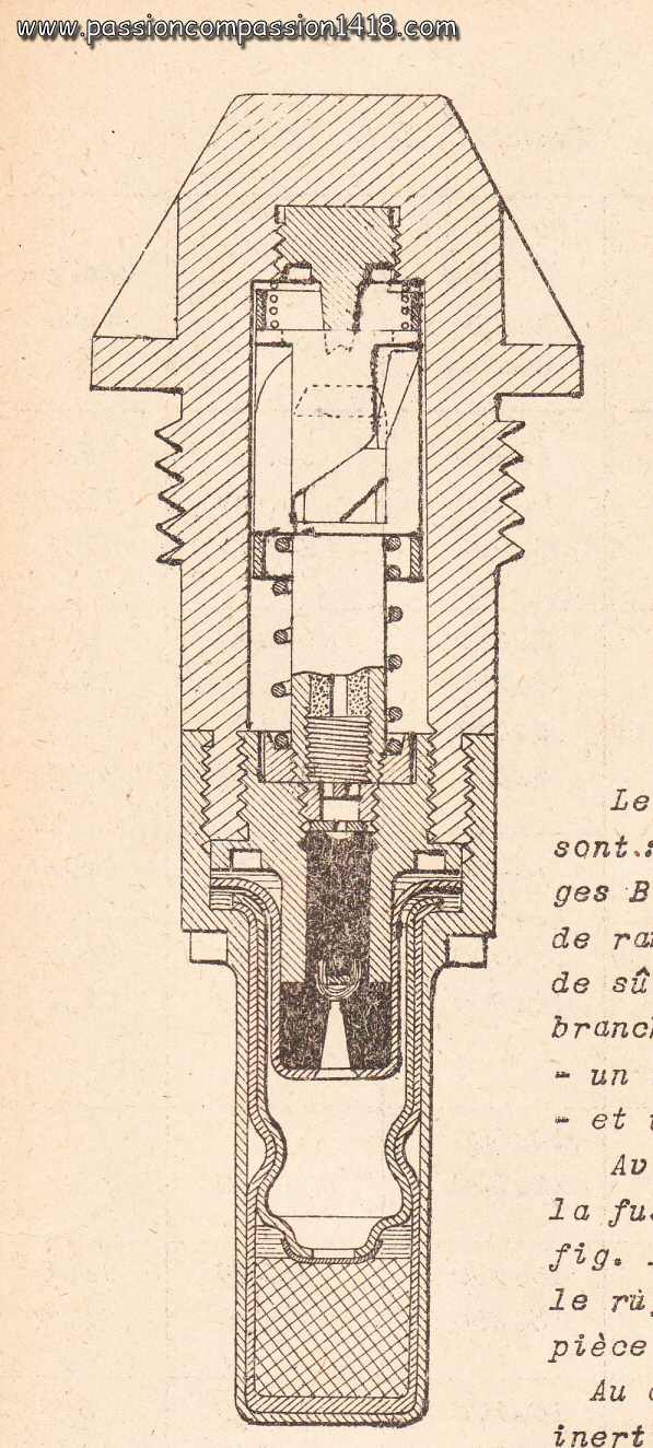 Section de fusée Peuch Mle 1916
